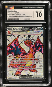 2023 Black Star Promos #056 Charizard ex CGC 10