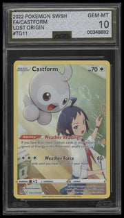 AGS10 -2022 POKEMON SWORD & SHIELD LOST ORIGIN #TG11 FULL ART/CASTFORM